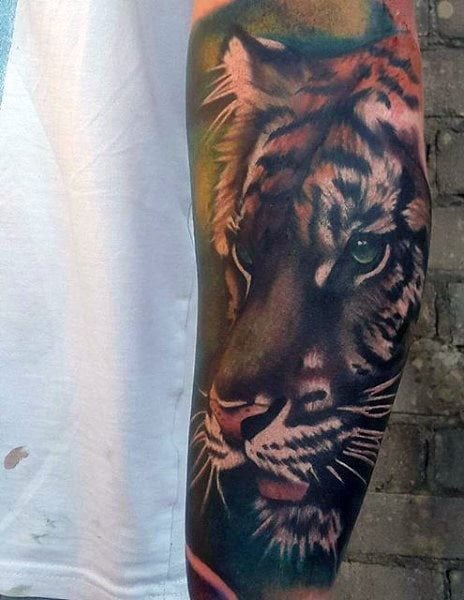 tatouage tigre 336