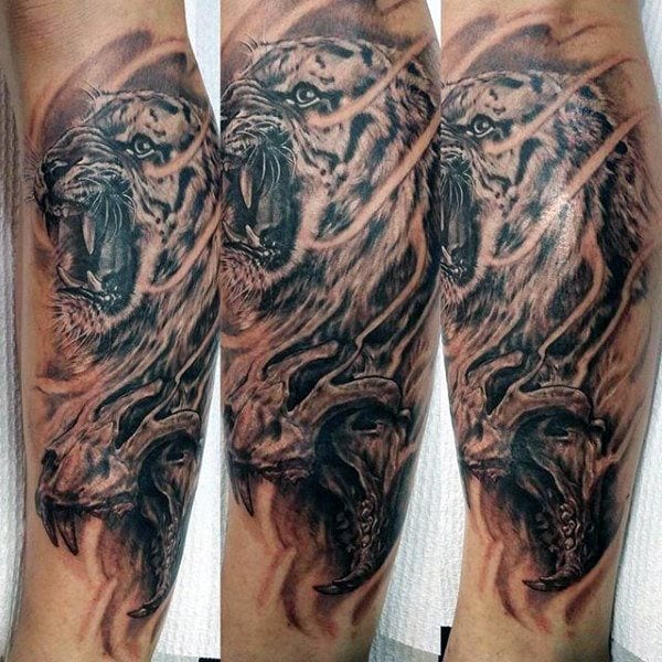 tatouage tigre 427