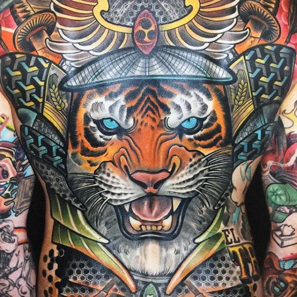 tatouage tigre 50