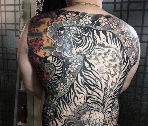 tatouage tigre 518