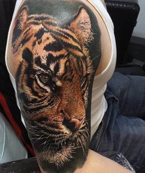 tatouage tigre 583