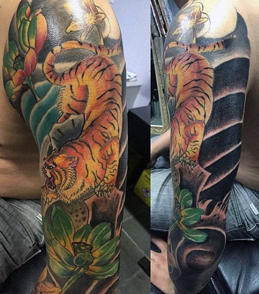 tatouage tigre 648