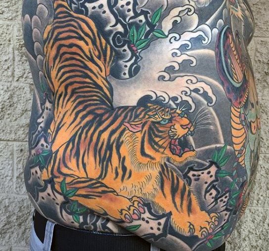tatouage tigre 804