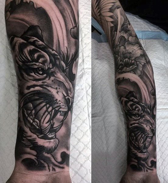 tatouage tigre 817