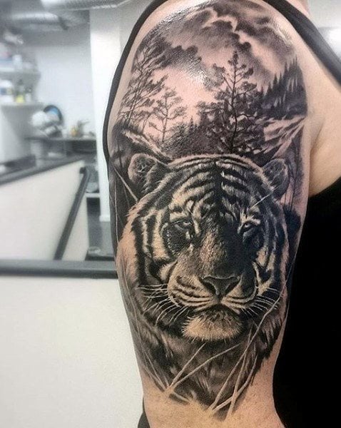tatouage tigre 921