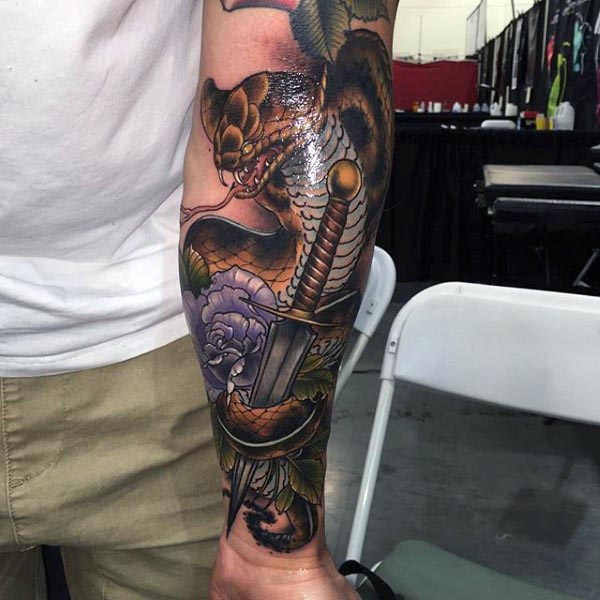 tatouage serpent cobra 151