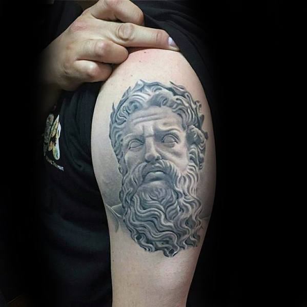 tatouage statue romaine 51