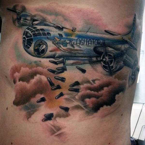 tatouage avion 21