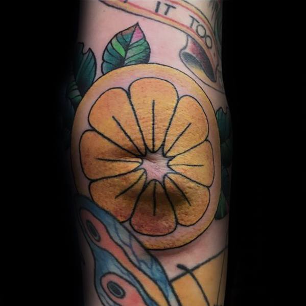 tatouage citron homme 61