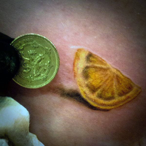 tatouage citron homme 70