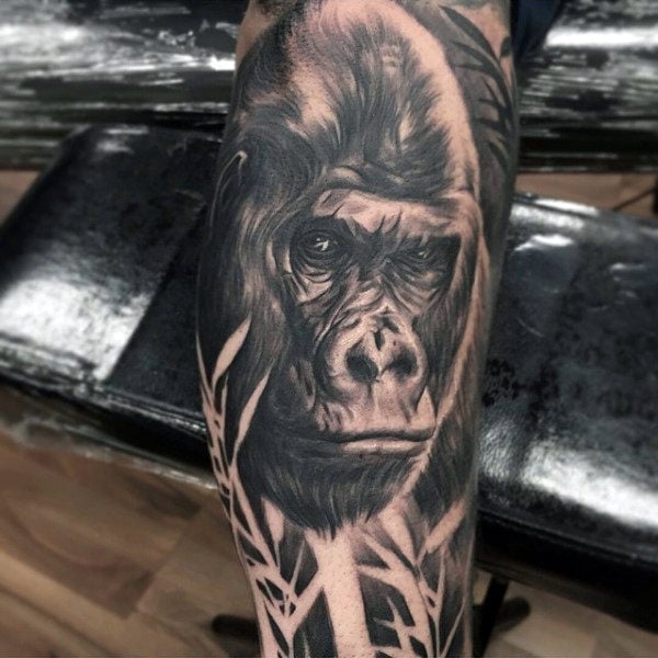tatouage gorille 103