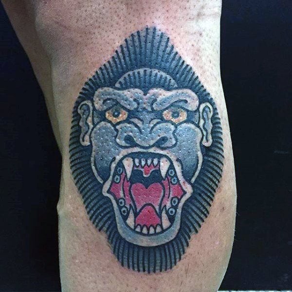 tatouage gorille 121