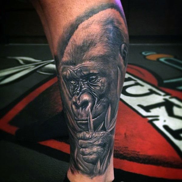 tatouage gorille 151