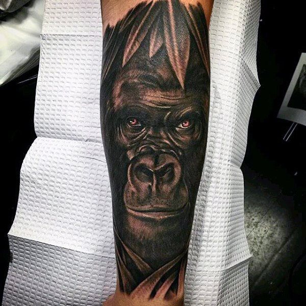 tatouage gorille 214