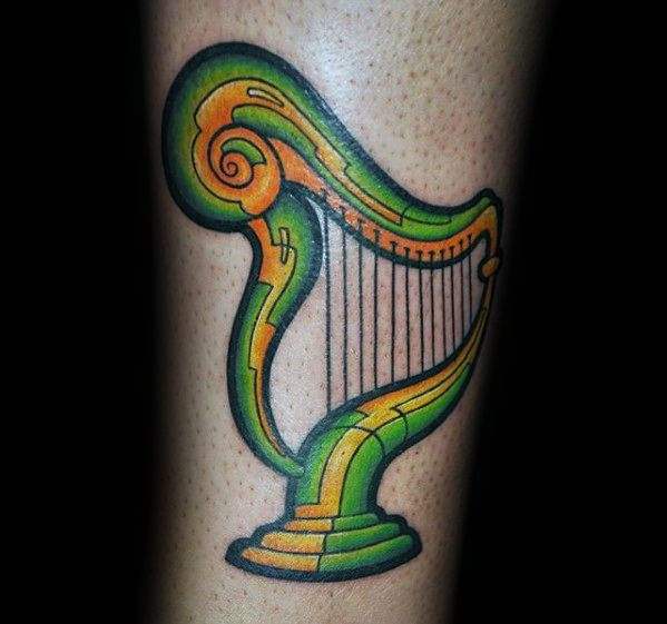 tatouage harpe 53