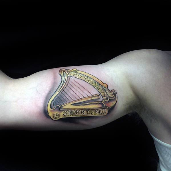 tatouage harpe 55