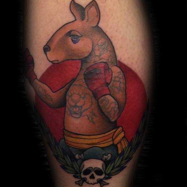 tatouage kangourous 37