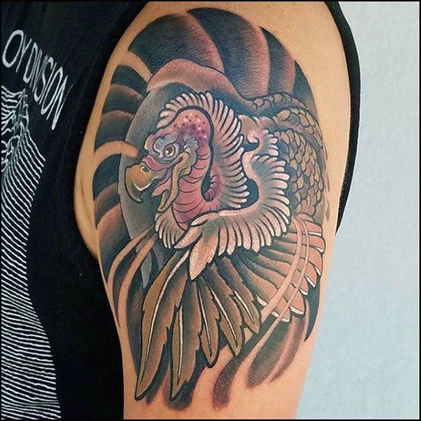 tatouage vautour 109