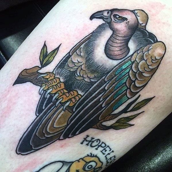 tatouage vautour 39