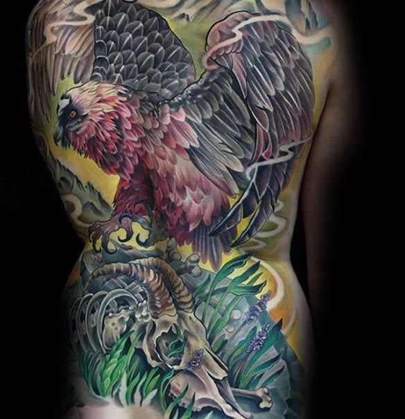 tatouage vautour 93