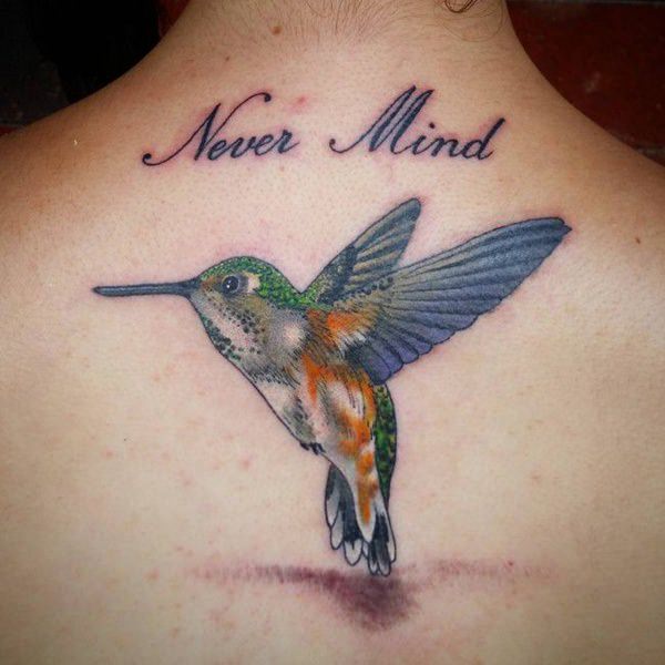 tatouage colibri 546