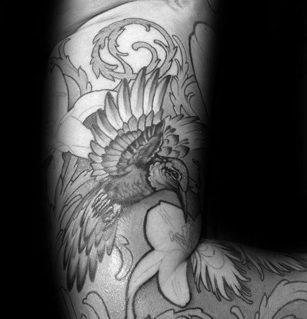 tatouage colibri 606