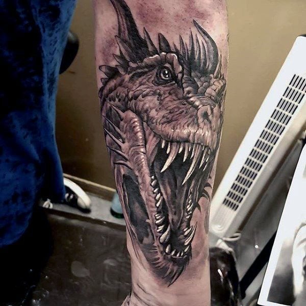 tatouage dragon 42