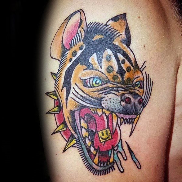 tatouage hyene 166