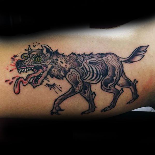 tatouage hyene 194