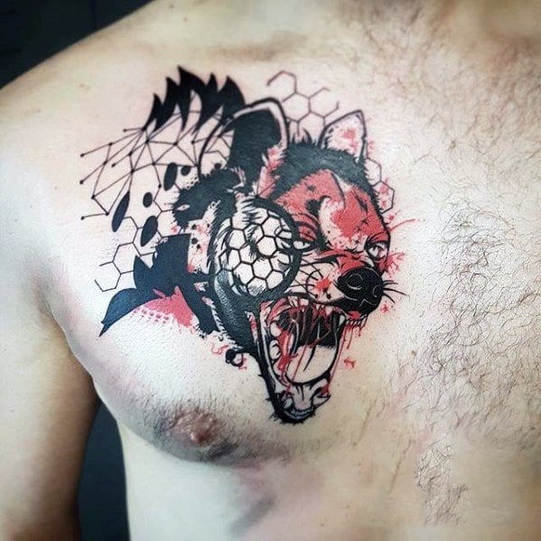 tatouage hyene 230