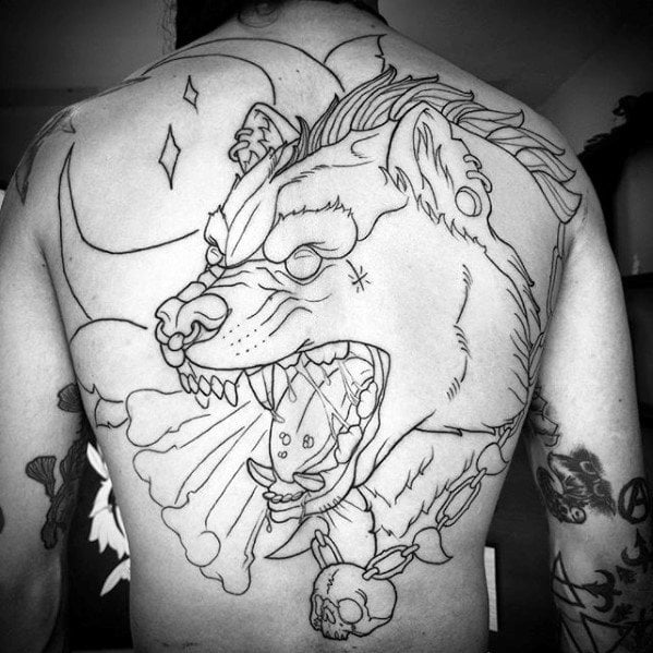tatouage hyene 30