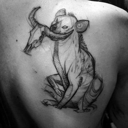 tatouage hyene 34