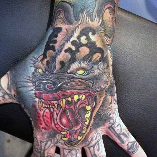 tatouage hyene 78