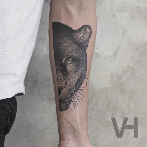 tatouage panthere 125