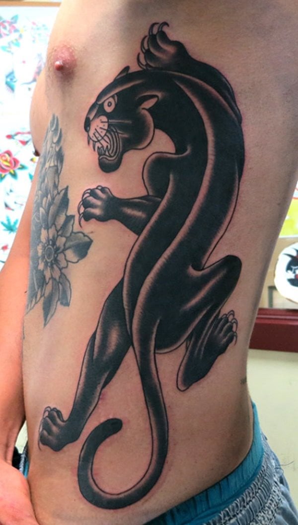 tatouage panthere 488