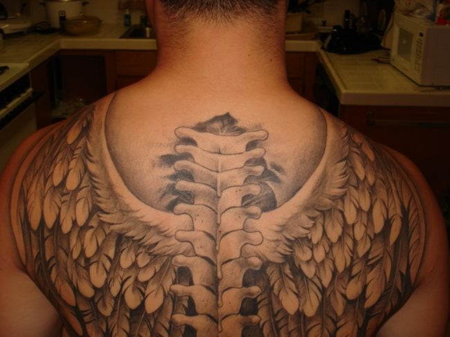 tatouage ailes 373