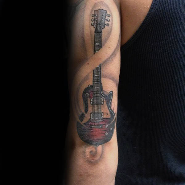 tatouage clef sol 93