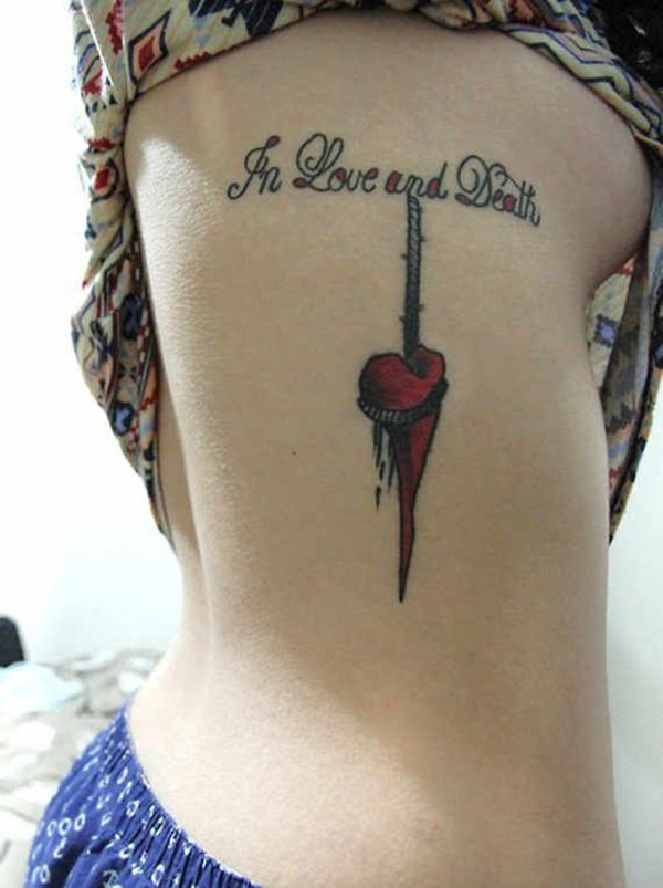tatouage coeur 101
