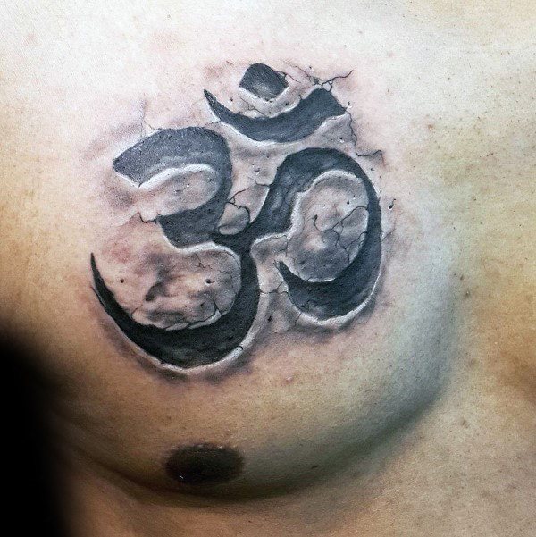 tatouage symbole om 93