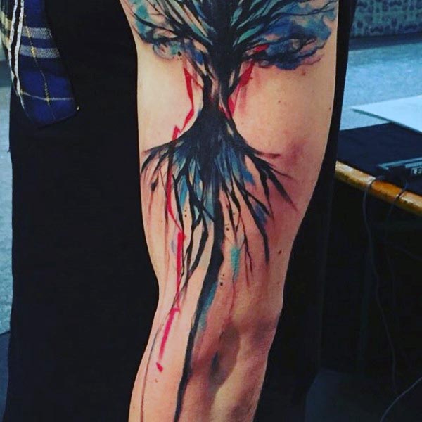 tatouage arbre vie 68