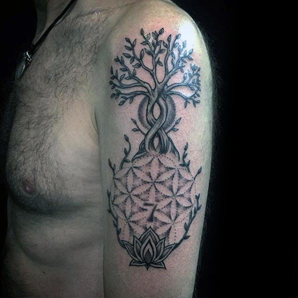 tatouage arbre vie 83