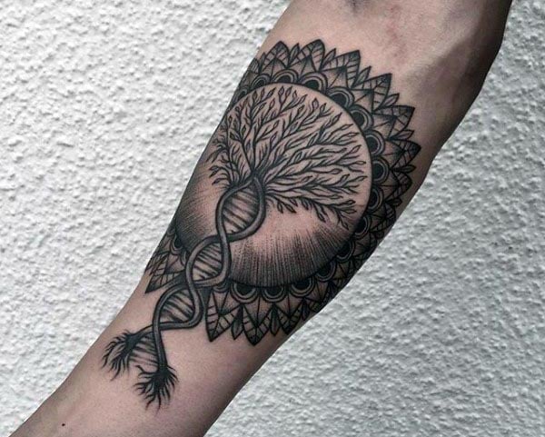 tatouage arbre vie 95