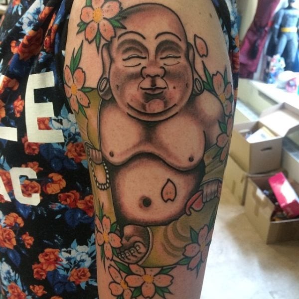tatouage bouddha 113