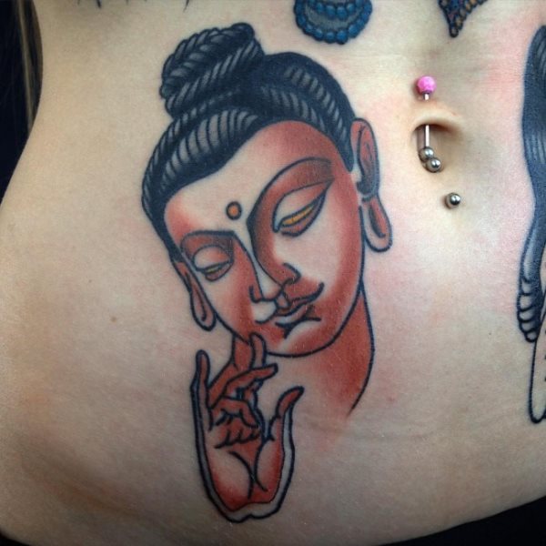 tatouage bouddha 125