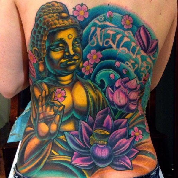 tatouage bouddha 128