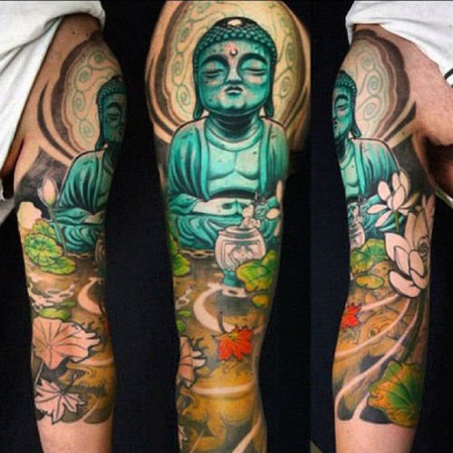 tatouage bouddha 146