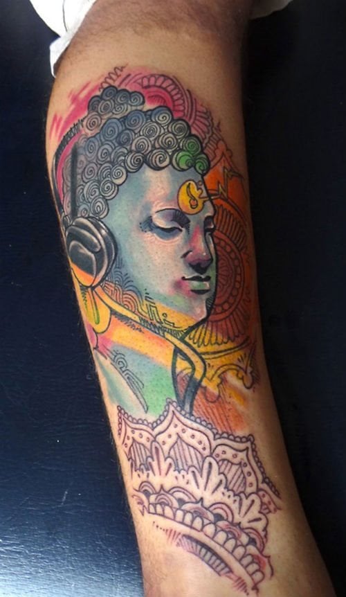 tatouage bouddha 152