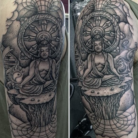 tatouage bouddha 305