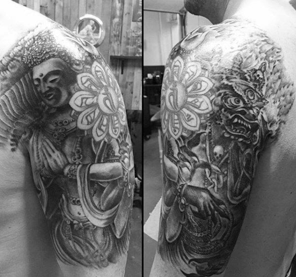 tatouage bouddha 383