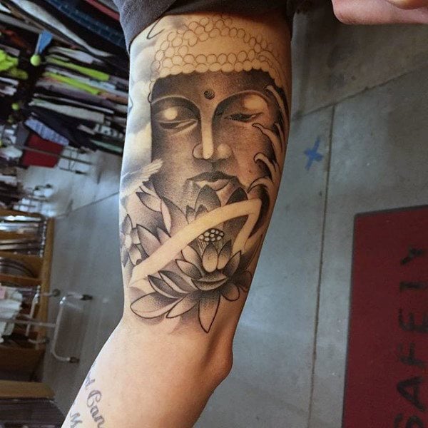 tatouage bouddha 398